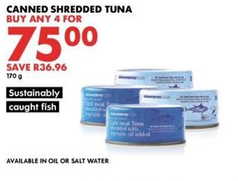 Canned Shredded Tuna