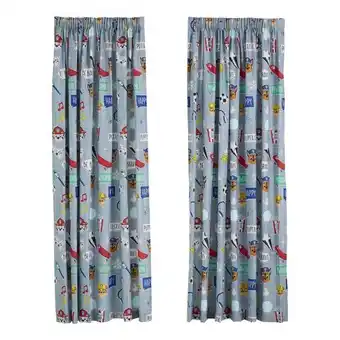 HomeChoice Paw patrol good vibes 2-piece curtain set offer