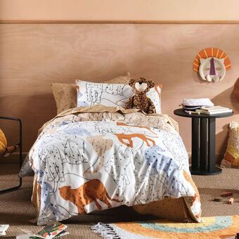 HomeChoice Linen house big cats 2-piece basic duvet set offer