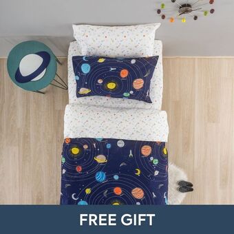 HomeChoice Linen house outerspace 2-piece basic duvet set offer
