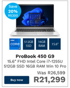 First Shop Hp probook 450 g9 offer