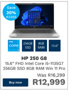 First Shop Hp 250 g8 offer