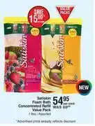 Dis-Chem Satiskin foam bath concentrated refill value pack assorted-1l per pack offer