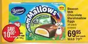 Dis-Chem Beacon milk chocolate marshmallow eggs 36 pack-per pack offer