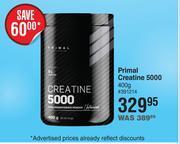 Dis-Chem Primal creatine 5000-400g offer