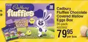 Dis-Chem Cadbury fluffies chocolate covered mallow eggs box 30 pack-per pack offer