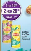 Lipton ice tea assorted-300ml