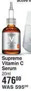 Vichy supreme vitamin c serum-20ml