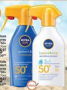 Dis-Chem Nivea sun protect & moisture trigger spray spf50+-270ml offer