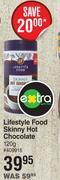 Dis-Chem Lifestyle food skinny hot chocolate-120g offer