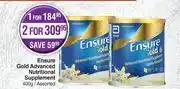 Dis-Chem Ensure gold advanced nutritional supplement assorted-400g offer