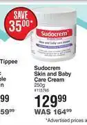 Dis-Chem Sudocrem skin and baby care cream-250g offer