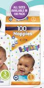 Dis-Chem Baby things nappies-100 per pack offer