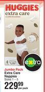 Dis-Chem Huggies extra care nappies jumbo pack-per pack offer