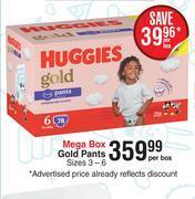 Dis-Chem Huggies gold pants mega box-per box offer