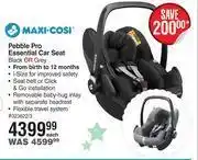 Dis-Chem Maxi cosi pebble pro essential car seat black or grey-each offer
