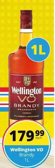 Liquor City Wellington VO Brandy 1L offer