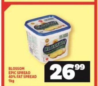 Blossom Epic Spread 40% Fat Spread 1kg