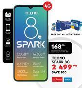 Edgars Tecno spark 8c 4g offer