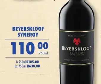 Ultra Liquors Beyerskloof Synergy offer