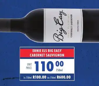 Ultra Liquors Ernie Els Big Easy Sauvignon offer