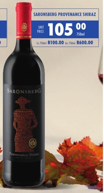 Saronsberg Provenance Shiraz
