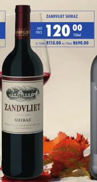 Zandvliet Shiraz