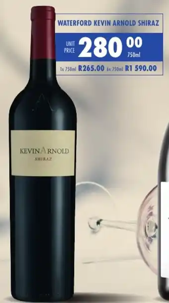 Waterford Kevin Arnold Shiraz