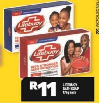 Usave Lifebuoy Bath Soap 175g offer