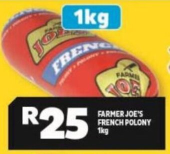Usave Farmer Joe's French Polony 1kg offer