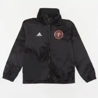 Adidas performance boys pogba track top carbon/black/white