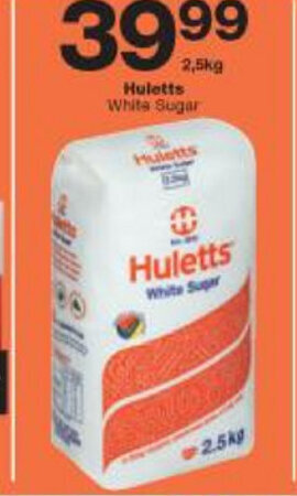 Checkers Huletts White Sugar 2.5kg offer