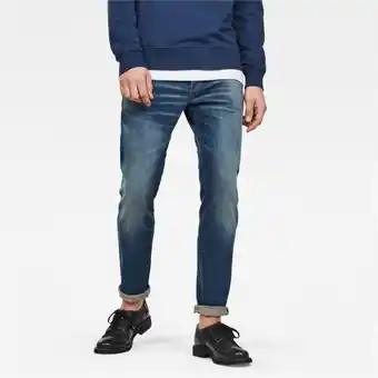Markham G-star 3301 slim joane r worker blue faded jeans offer