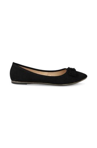 Karina pointy pump with bow