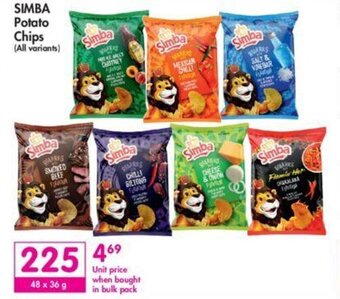 Makro Simba Potato Chips offer