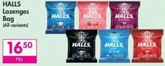 Makro Halls Lozenges Bag offer