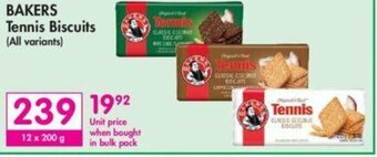 Makro Bakers Tennis Biscuits offer