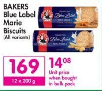 Makro Bakers Blue Label Marie Biscuits offer