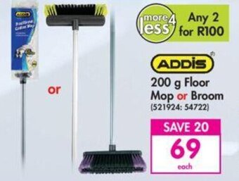 Makro Addis 200g Floor Mop or Broom offer