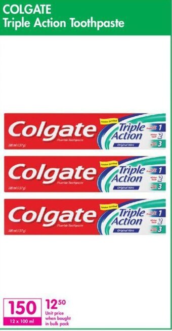 Makro Colgate Triple Action Toothpaste offer
