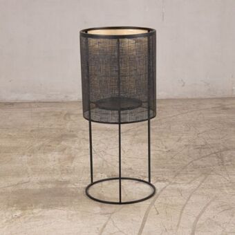 Metal giant floor lantern