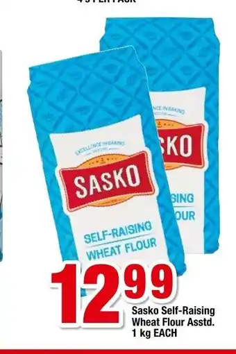 OK Foods Sasko Self-Raising Wheat Flour Asstd. 1kg each offer