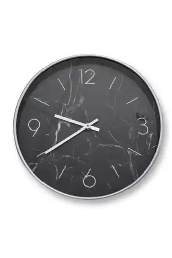 Sheet Street Marble-like wall clock offer