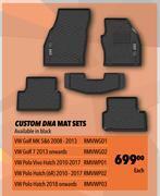 Custom dna mat sets-each