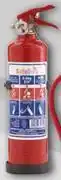 Midas Safequip fire extinguishers refillable with plastic bracket 1kg fe01 offer