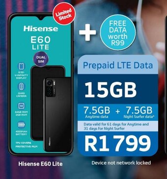 Pick n Pay Hisense E60 Lite offer