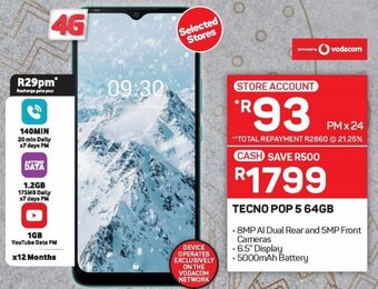 Tecno Pop 5 64GB