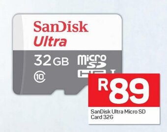 Pick n Pay SanDisk Ultra Micro SD Card 32G offer