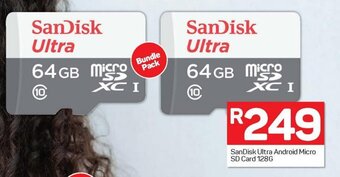 Pick n Pay SanDisk Ultra Android Micro SD Card 128G offer