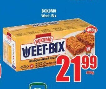 Boxer Bokomo Weet-Bix 450g offer